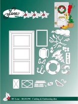 By Lene Cutting Die - BLD1390 - Christmas Door