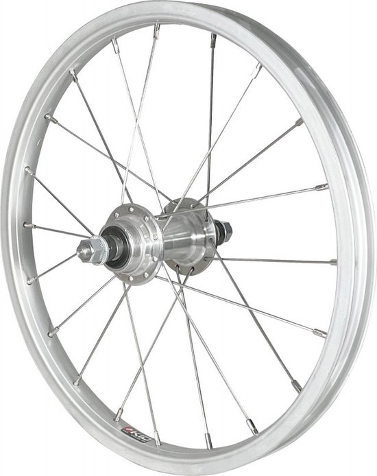 Foto: Velox achterwiel 16 1 75 alu freewheel zilver