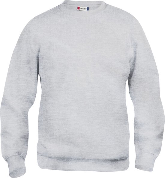 Clique Basic Roundneck Sweater Ash maat 3XL