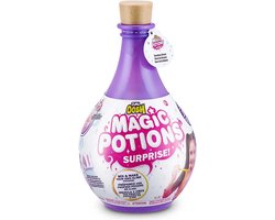 foto van Oosh Magic Potions Surprise - Paars - Maak je eigen slijm - Inclusief glow-in-the-dark toverstaf - Slijmset - Slime voor kinderen - Slijm maken - Motoriek Speelgoed