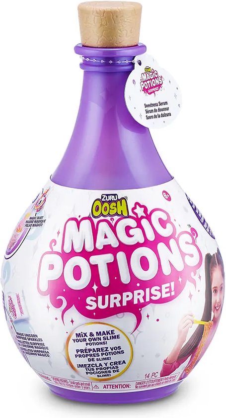 Oosh Magic Potions Surprise - Violet - Fabriquez votre eigen slime -  Comprend une