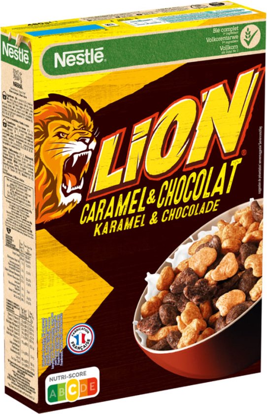 Foto: Lion ontbijtgranen karamel chocolade 480g