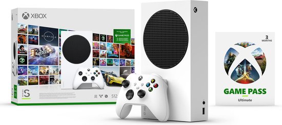 Xbox Series S - All Digital Console + 3 maanden Xbox Game Pass Ultimate