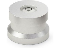Dynavox Aluminium puck met waterpas (Zilver)