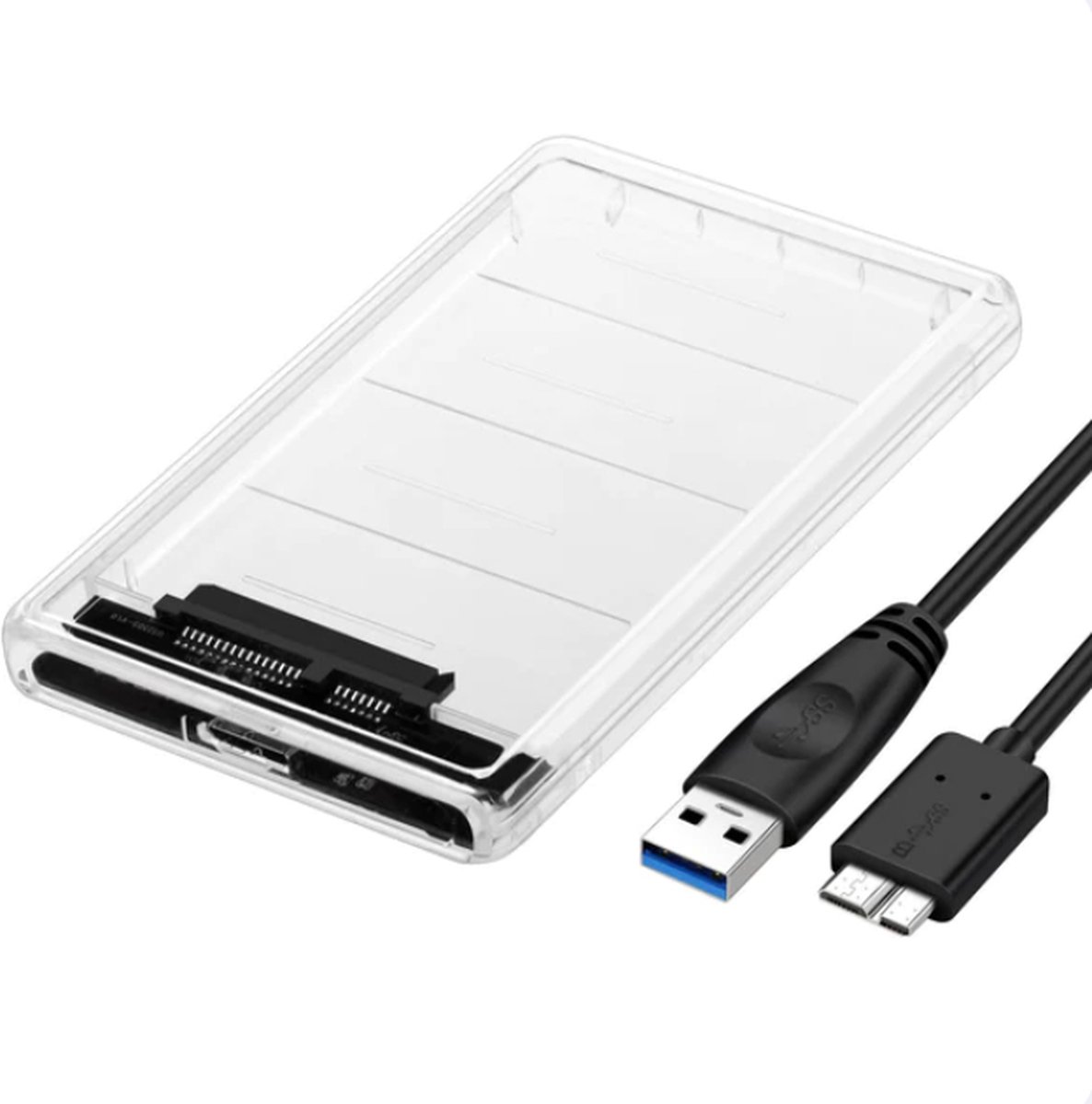 EziCase® SwiftSaver - 2.5 Inch USB 3.0 naar SATA HDD Behuizing voor Hoge-Snelheid Opslag