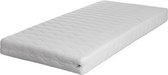 Wieg matrasje - Baby matras - Anti allergisch - Extra ventilerend - HR Koudschuim - Afritsbaar 75x95x6 cm
