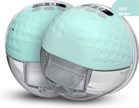 Dubbele elektrische kolf - Handsfree Elektrische Borstkolf - 2 Stuks - Draadloze Borstkolven - Dubbel Borstvoeding - Draagbaar Met Oplaadbare Accu