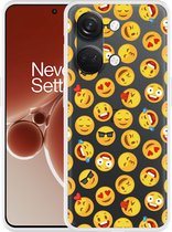 Cazy Hoesje geschikt voor OnePlus Nord 3 5G Emoji