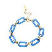 Les Cordes - PAN55 (AB) - Bracelet - Blauw - Résine - Bijoux - Bijoux - Femme