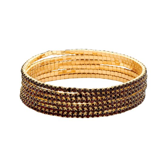 Les Cordes - PAN56 (AB) - Armband - Zwart - Metaal - Juwelen - Sieraden - Dames