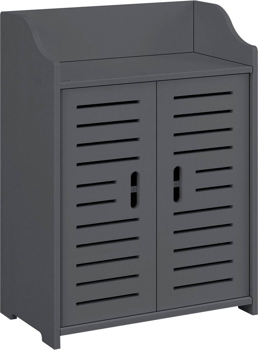 Badplaats Badkamerkast pluto 30 x 30 x 150 cm beton met wit hangende Badplaats Badkamerkast pluto 30 x 30 x 150 cm beton met wit hangende