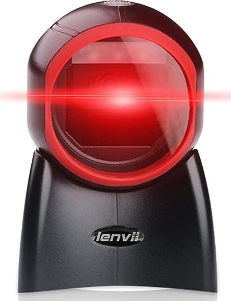 LENVII Omnidirectional 1D 2D Desktop Barcode Scanner