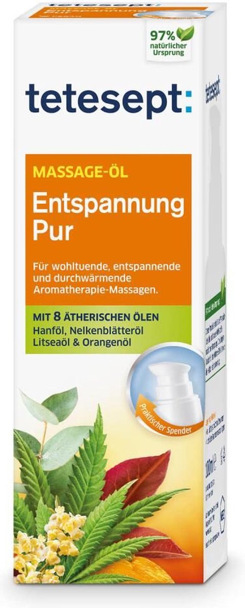 Goedkoopste Massageolie Pure ontspanning - 100 ml - Tetesept