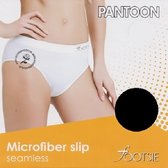 SOX by PANTOON Footsie Slip Seamless Zwart S/M Respirant et avec gousset en coton