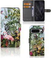 Telefoonhoesje met Pasjes geschikt voor Google Pixel 8 Pro Jungle