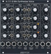 Doepfer A-111-5v Synthesizer Voice Vintage Edt. - Voice modular synthesizer