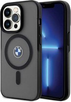 BMW IML Signature Back Case (MagSafe Compatible) - Geschikt voor Apple iPhone 14 Pro Max (6.7") - Zwart
