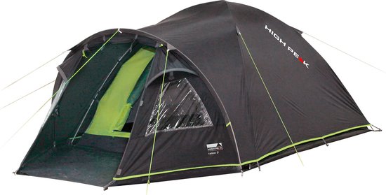 High Peak Talos 3 Koepeltent - Donkergrijs - 3 Persoons