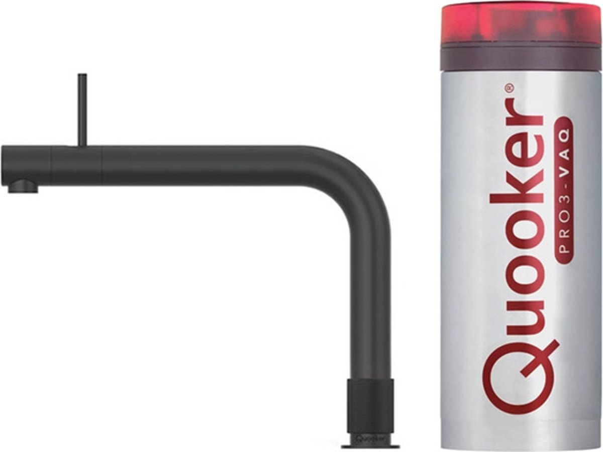 Quooker Front zwart met Pro3 reservoir