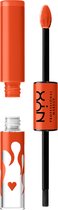 NYX Professional Makeup - Shine Loud High Pigment Lip Shine Lipgloss - Hot Sauce Limited Edition Shiny Orange Lipstick- Habanero Hottie