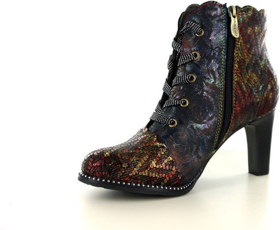 Laura Vita Alcbaneo 1279 enkellaars voor dames, groen, 35 EU
