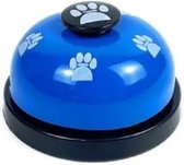 Hondenbel speeltje voor je hond - Blauw Zwart - Bel voor honden - Hondentraining - Honden - Training - Trainen - Hondenbel - Bel - Belletje - Hondenspeelgoed - Speeltje - Speelgoed - Puppytrainig - Puppie - Puppy - Spelen