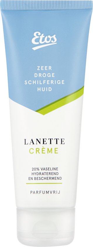 Etos Lanette Crème - Parfumvrij - Droge schilferige huid 