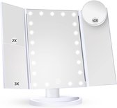 BOTC Miroir avec éclairage LED - Miroir de maquillage - Wit