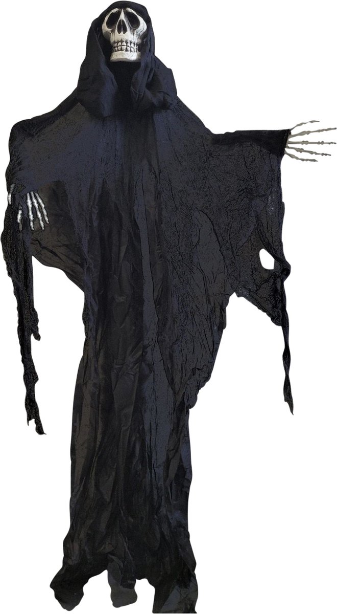 Fjesta© Halloween hangdecoratie skelet - 213cm