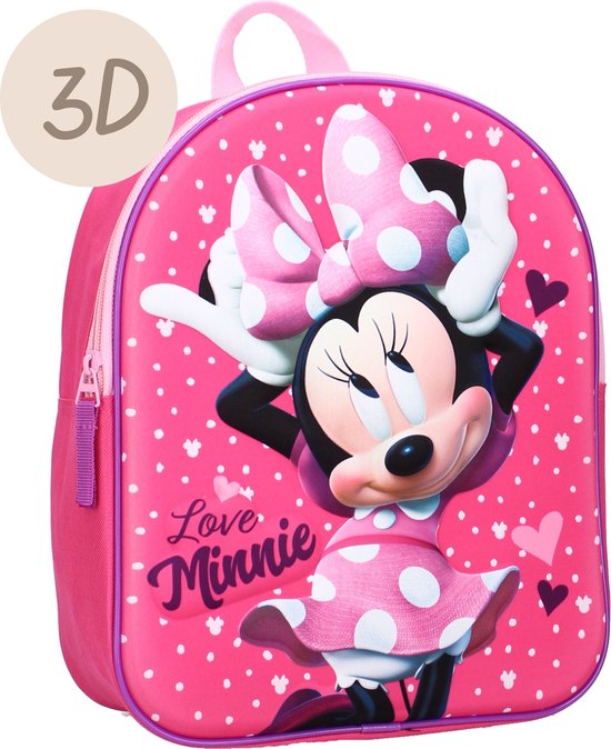 Disney Rugzak Minnie Mouse Meisjes 32 X 26 X 11 Cm Roze - Disney