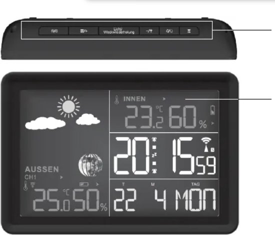 Weerstation Met Barometer Aanbieding
