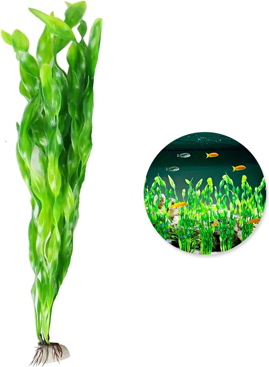 Aquarium plant Kunstplant Vallisneria Waterplant groen met lange