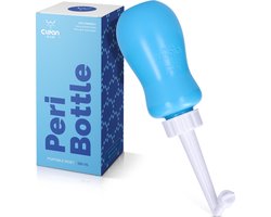CLEAN BUM Peri Bottle - Vaginale Douche - Postpartum - Draagbare Bidet - Perineum Douche - Blauw