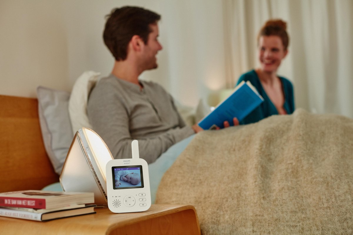 Afbeelding 3 van Philips Avent - SCD882/26 - Video Babyfoon - Wit - Babyfoon met Camera