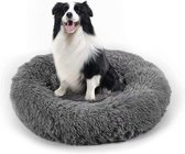 BOTC Hondenmand - Vetbed 60 cm - Maat M - Kattenmand - warmtemat - voor honden en katten - Grijs