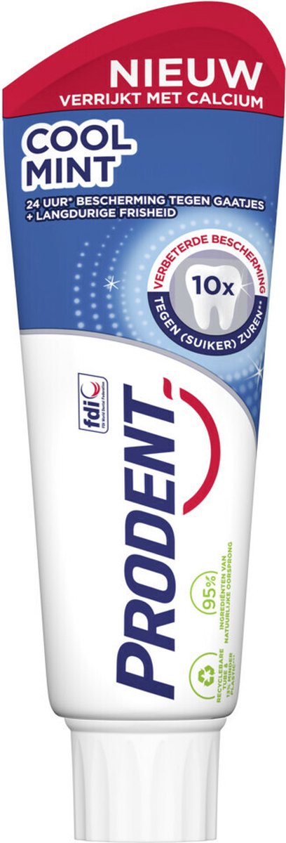Prodent 6x Tandpasta Coolmint 75 ml