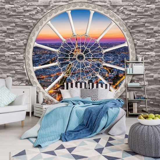 Photomural gris, revêtement mural