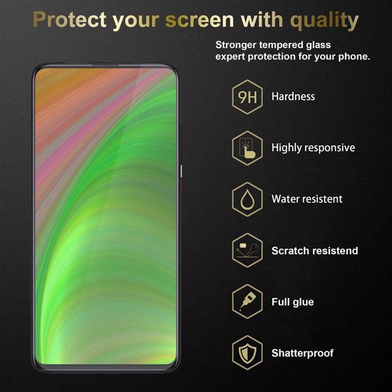 Film Cadorabo Armor pour Xiaomi Mi 9T / Mi 9T PRO / RedMi K20 / RedMi K20 PRO - Film de protection en CRYSTAL CLEAR - Verre de protection d'écran trempé (trempé) de dureté 9H avec 3D Touch