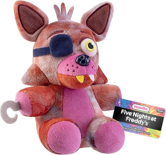 Funko Five Nights At Freddy's Pluche knuffel TieDye Foxy 18 cm Multicolours