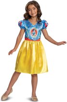 Smiffys Kostuum Jurk Kinderen -Kids tm 6 jaar- Disney Snow White Basic Plus Multicolours