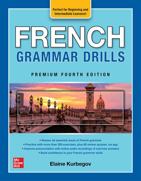 French Grammar Drills, Premium Fourth Edition - cover