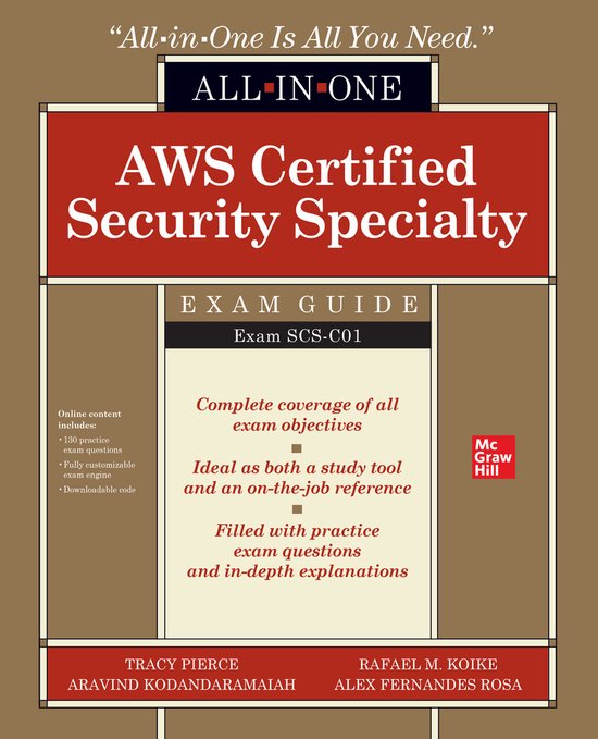 AWS Certified Security Specialty All-in-One Exam Guide (Exam ... - cover
