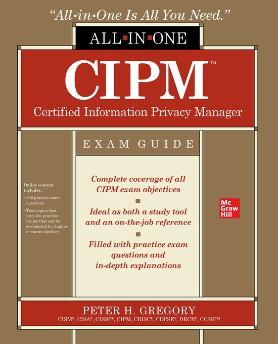 CIPM Certified Information Privacy Manager All-in-One Exam G ... - cover