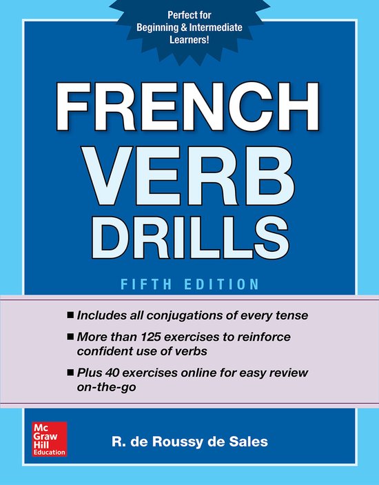 French Verb Drills - cover