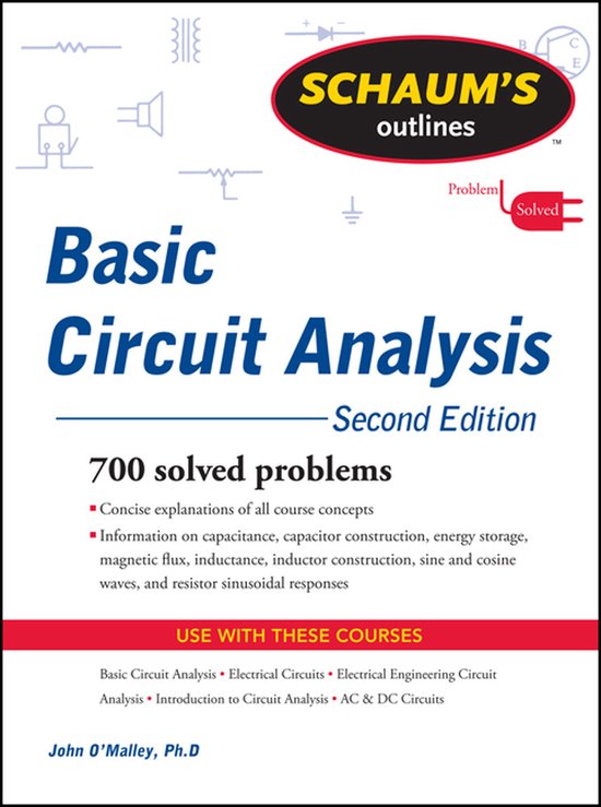 Schaums Outline Of Basic Circuit Analysi - cover