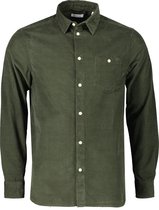 Knowledge Cotton Overhemd - Slim Fit - Groen - XXL