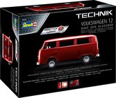 1:24 Revell 00459 Volkswagen VW T2 Bus - Technik - Easy Click System Plastic Modelbouwpakket