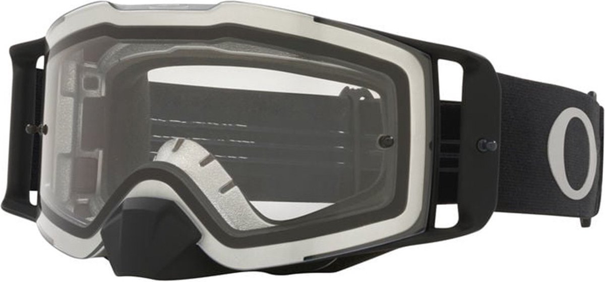 Oakley Goggles Front Line MX Tuff Blocks Gunmetal Clear None