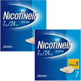 Nicotinell Nicotinepleisters 7mg - 2 x 7 stuks
