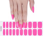 Gel Nail Wraps – Gel Nagel Wraps – Gel Nail Stickers – Gel Nagel Folie - UV lamp - Barbie Pink